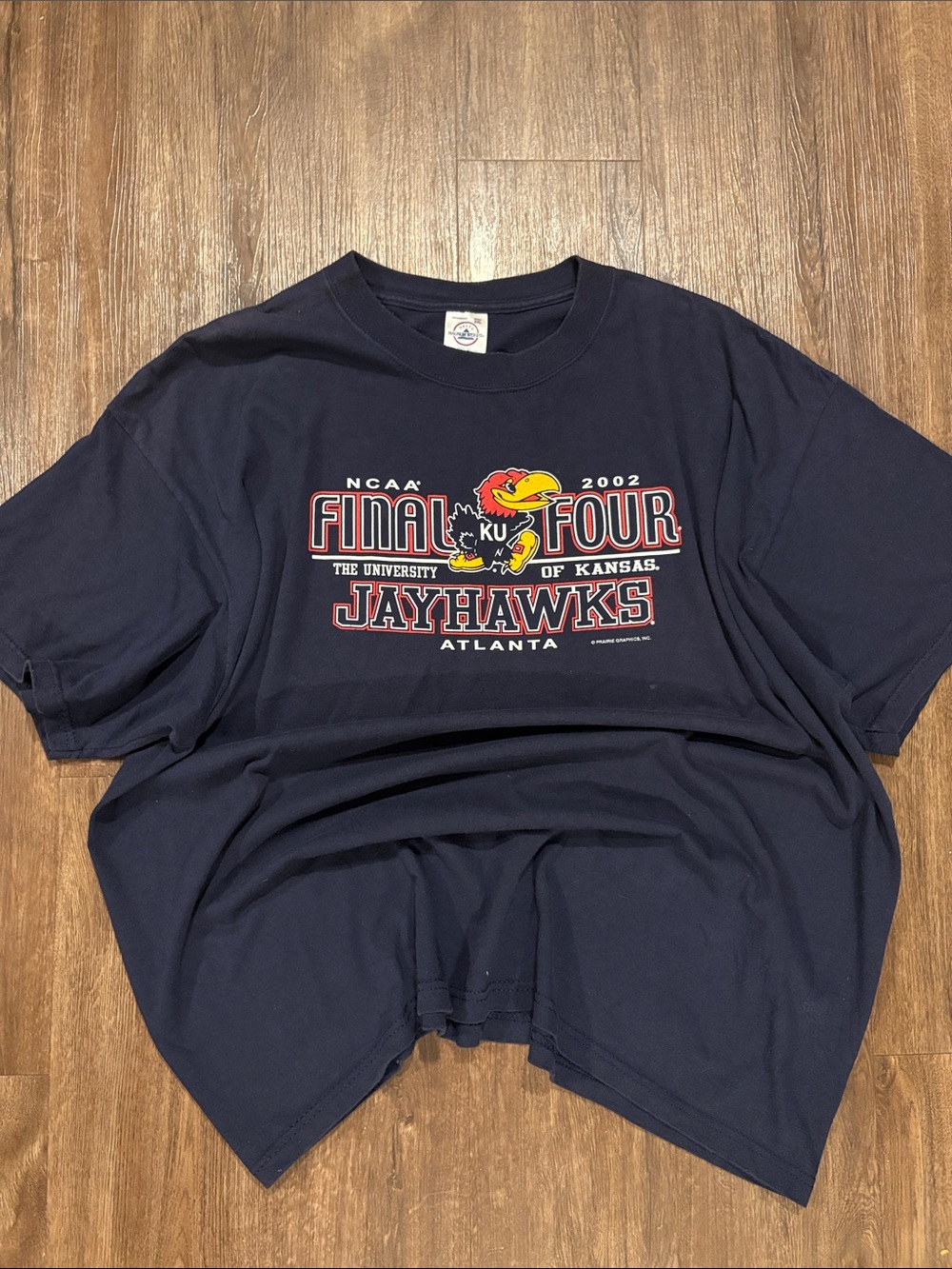 Vintage Kansas Jayhawks men’s two XL T-shirt, final four